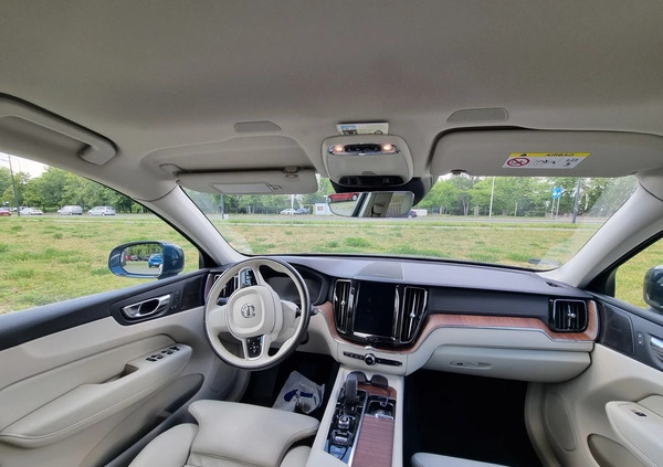 Volvo XC 60 cena 149500 przebieg: 148000, rok produkcji 2020 z Warszawa małe 56